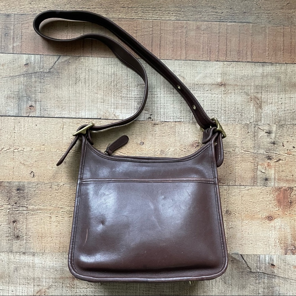 Coach Brown Leather Shoulder Bag